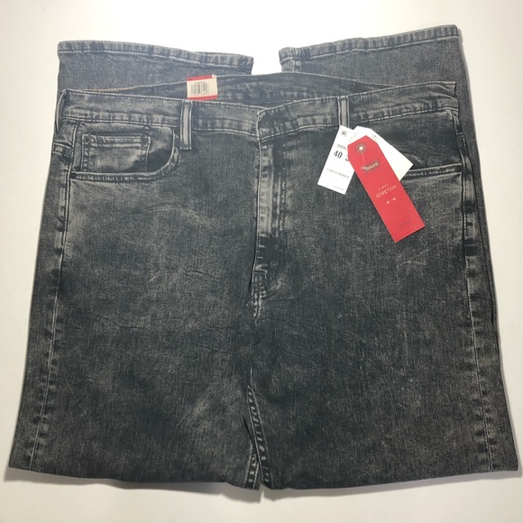 Levi’s 569 Loose Straight Fit Black & Gray Jeans - Picture 6 of 8